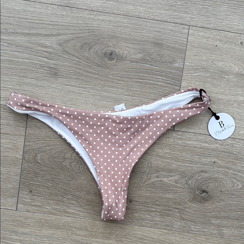 Polka Dot Cheeky Bikini Bottom